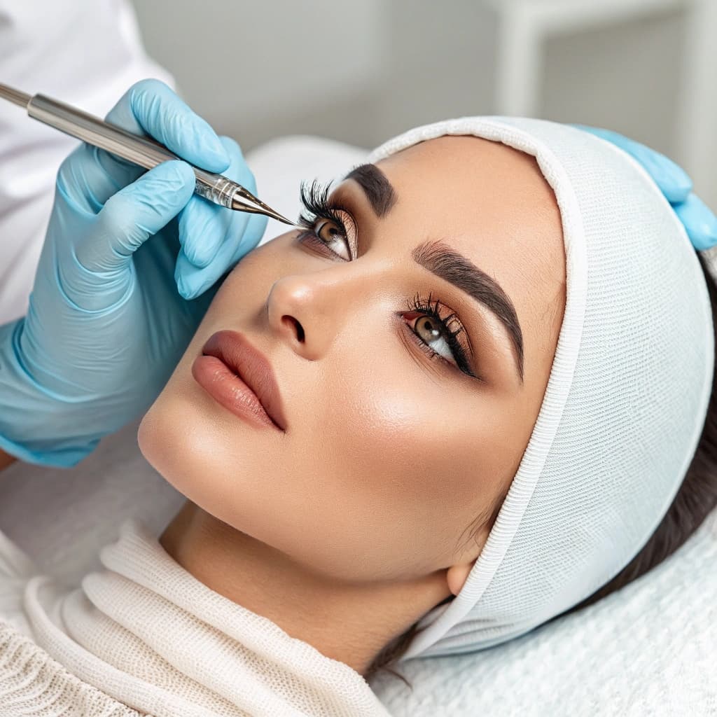 الناز مختاری خدمات میکروبلیدینگ ابرو نچرال در مشهد رضاشهر